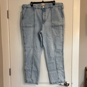 Universal Thread Light Wash Denim Pants Plus Size 18